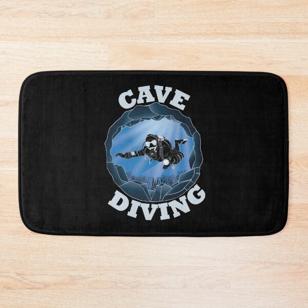 Item preview, Cave Diving - Underwater Scuba Diver designed and sold by TheInkElephant.