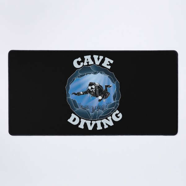 Item preview, Cave Diving - Underwater Scuba Diver designed and sold by TheInkElephant.