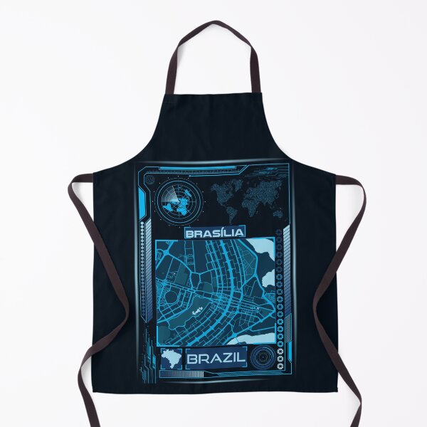 Item preview, Brasilia Map Brazil designed and sold by hatimelhag.