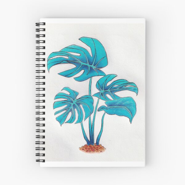 Item preview, Blue Monstera designed and sold by MyriadSkies.