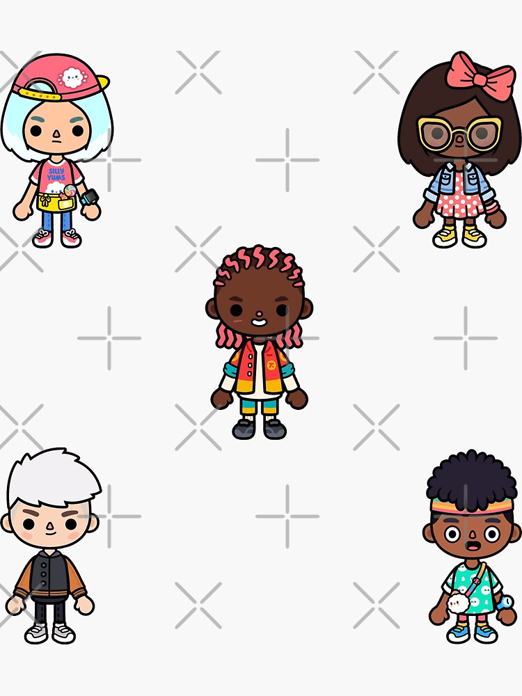 toca boca character pack | Sticker