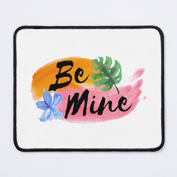 Item preview, Be Mine Aesthetic Romantic Quote for Valentines Day designed and sold by NishiiAgrawal.