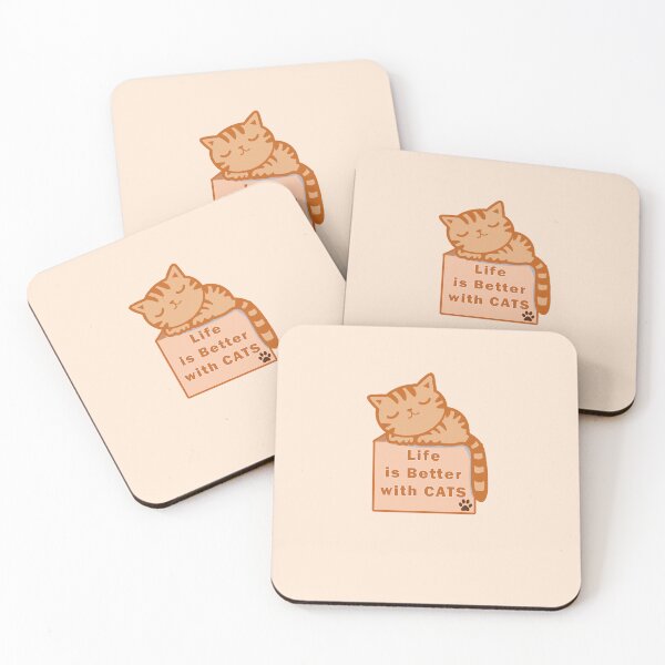 Item preview, Life is Better with Cats designed and sold by jomzojeda.