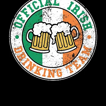 Vorschaubild zum Design Official Irish Drinking Team Funny Ireland Drinking Team Gear von DynamicDesign