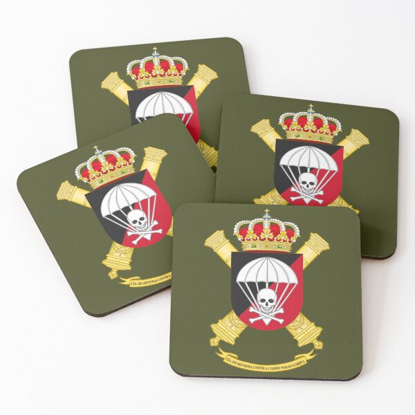 Item preview, Parachute Anti-Tank Defense Company (CIADCCPAC). Brigada paracaidista "Almogávares" (BRIPAC) (Ejército español) designed and sold by wordwidesymbols.