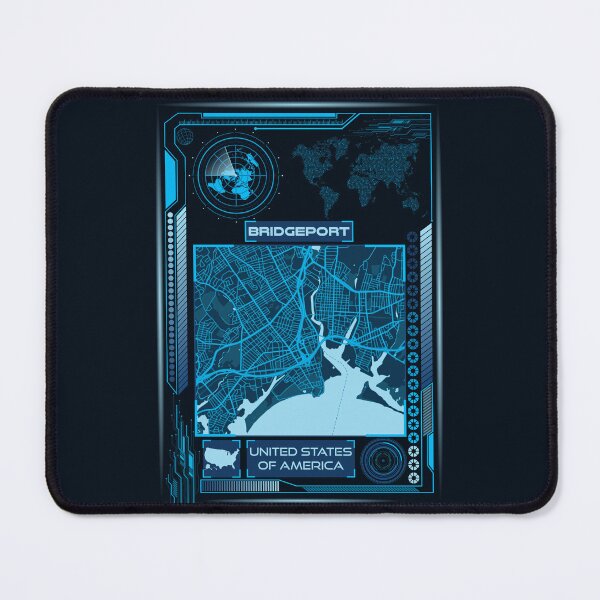 Item preview, Bridgeport Map USA designed and sold by hatimelhag.