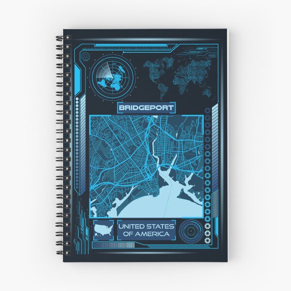 Item preview, Bridgeport Map USA designed and sold by hatimelhag.