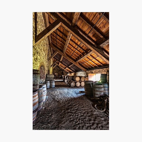 old time hangar Photographic Print