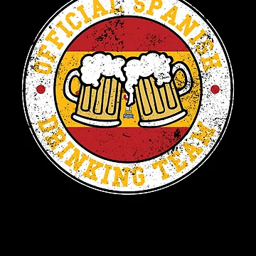 Vorschaubild zum Design Official Spanish Drinking Team Funny Spain Drinking Team Gear von DynamicDesign