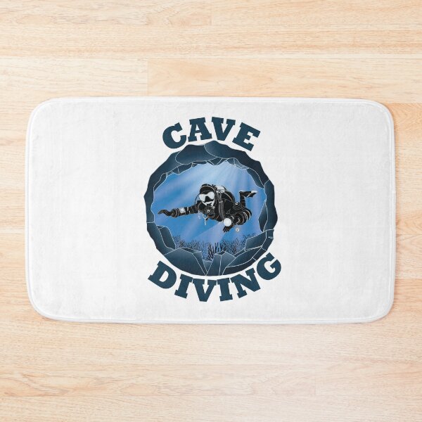 Item preview, Cave Diving - Underwater Scuba Diver designed and sold by TheInkElephant.
