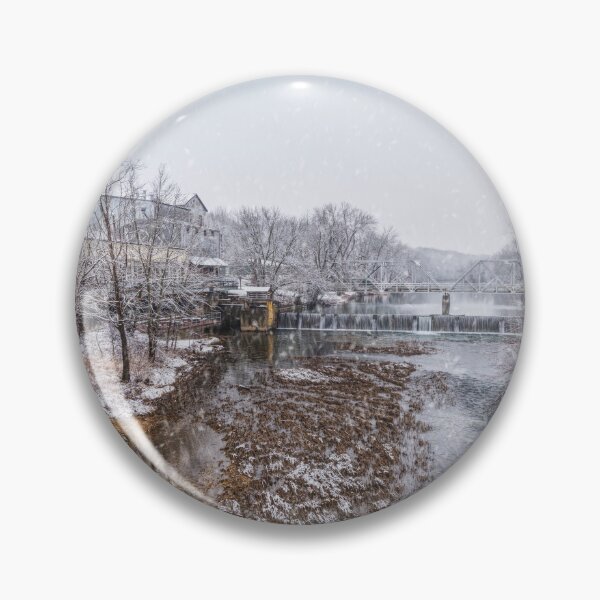 Item preview, Ozark Mill And Bridge Winter Storm designed and sold by mljdwhite.