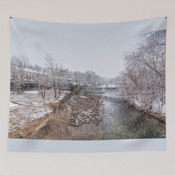 Item preview, Ozark Mill And Bridge Winter Storm designed and sold by mljdwhite.