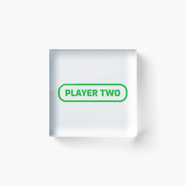 Item preview, Player two, Green shirt pair designed and sold by MindBlownWill.