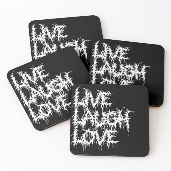 Item preview, Live Laugh Love (metal) designed and sold by Vaporwave000.