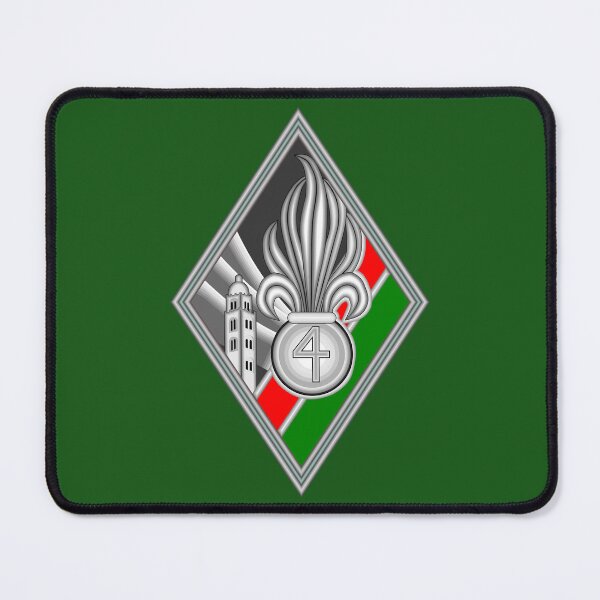Artikelvorschau, 4. Fremdenregiment - 4e Régiment étrange (Französische Fremdenlegion) entworfen und verkauft von wordwidesymbols.