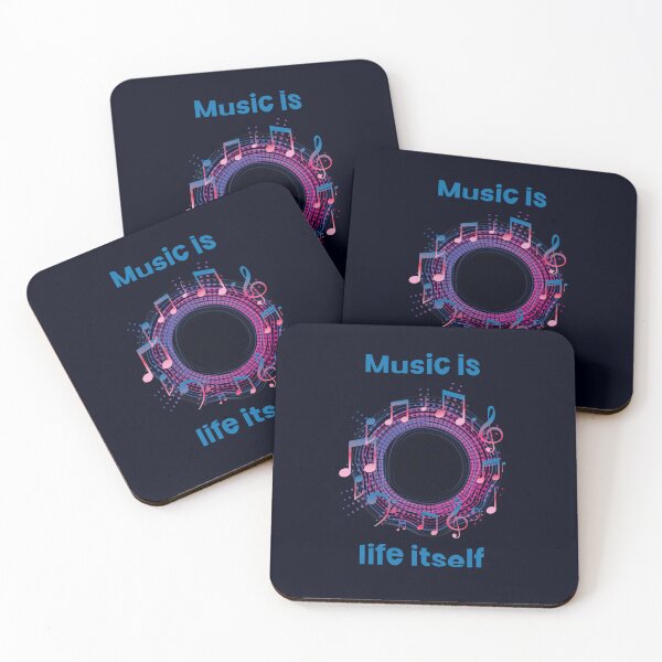 Item preview, Music is life itself designed and sold by hipposstore.