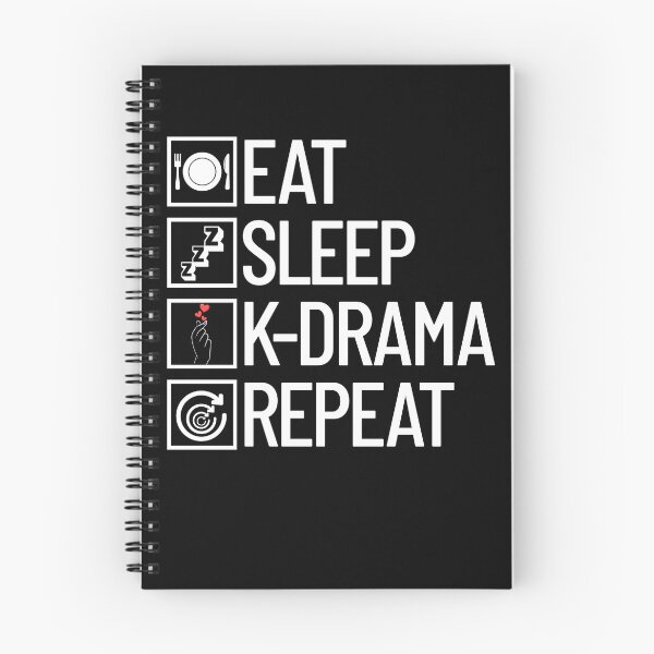 Item preview, Eat Sleep K-Drama Repeat KDrama Life Korean Drama KDrama Gear designed and sold by DynamicDesign.