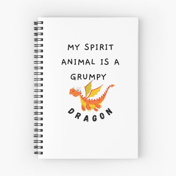 Item preview, my spirit animal is a grumpy dragon designed and sold by zakariyae.