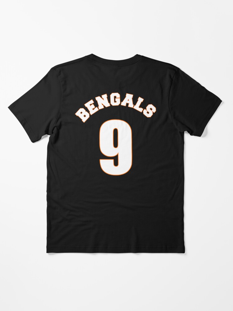 Joe Burrow 9 - Cincinnati Bengals Jersey Essential T-Shirt for Sale by  sgkrishna