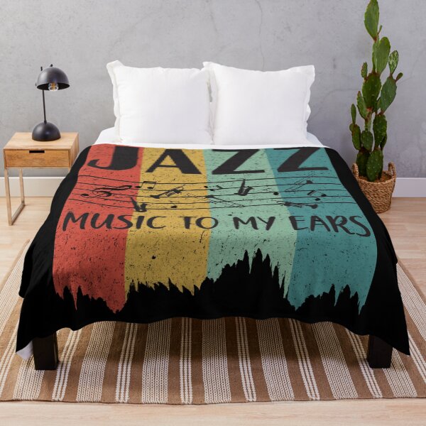 Item preview, Jazz Music Pun Phrase - Music To My Ears designed and sold by Primroaddesigns.