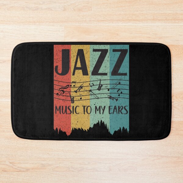 Item preview, Jazz Music Pun Phrase - Music To My Ears designed and sold by Primroaddesigns.