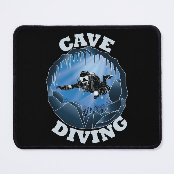Item preview, Cave Diving - Underwater Scuba Diver designed and sold by TheInkElephant.