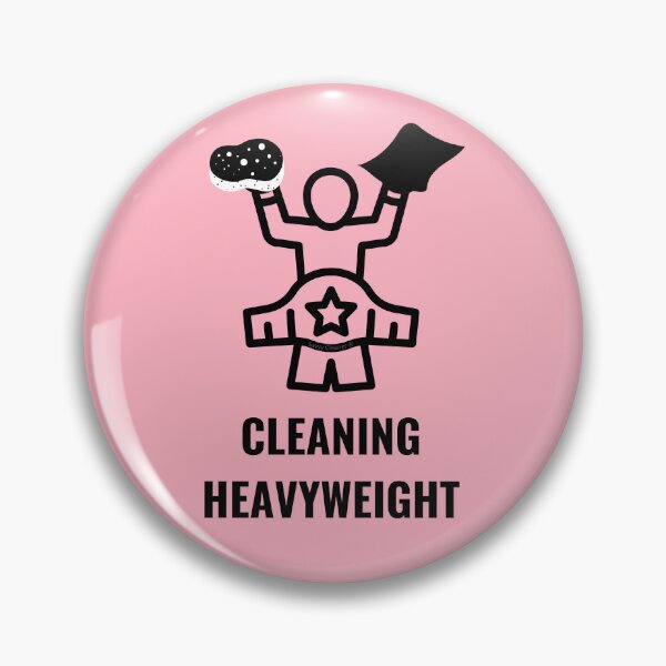 Item preview, Cleaning Heavyweight Housekeeper Cleaning Lady Janitor Gift designed and sold by SavvyCleaner.