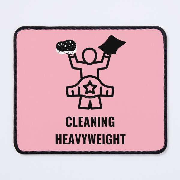 Item preview, Cleaning Heavyweight Housekeeper Cleaning Lady Janitor Gift designed and sold by SavvyCleaner.