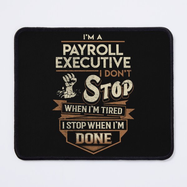 Item preview, Payroll Executive T Shirt - I Stop When Done Job Gift Item Tee designed and sold by paneczkopat.