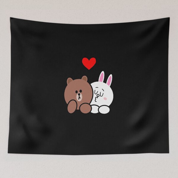Item preview, Brown bear and Cony in love Classic T-Shirt designed and sold by EMILYWILSO.