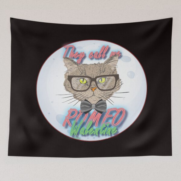 Item preview, Meowy Valentine They Call Me Romeo Walentine designed and sold by roleshop.