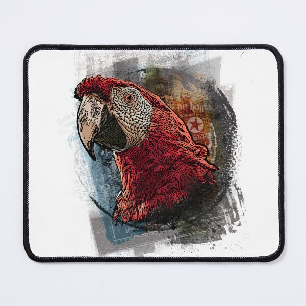 Item preview, Scarlet macaw portrait designed and sold by ranker666.