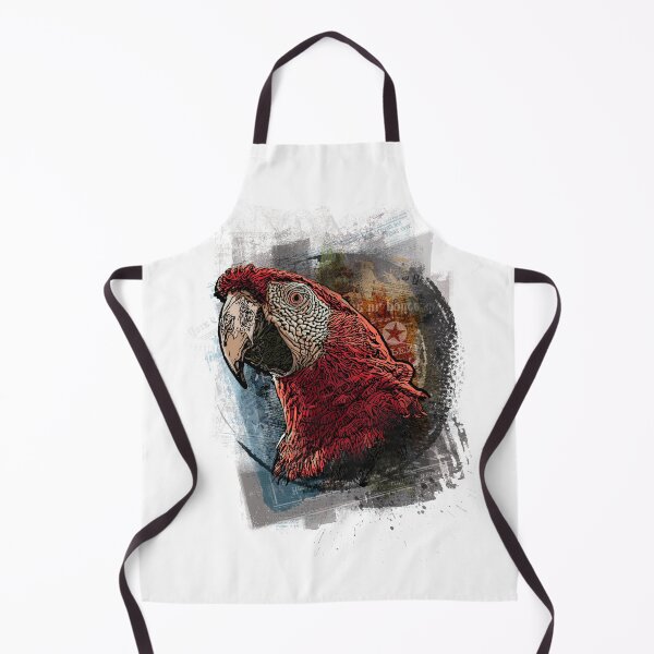 Item preview, Scarlet macaw portrait designed and sold by ranker666.