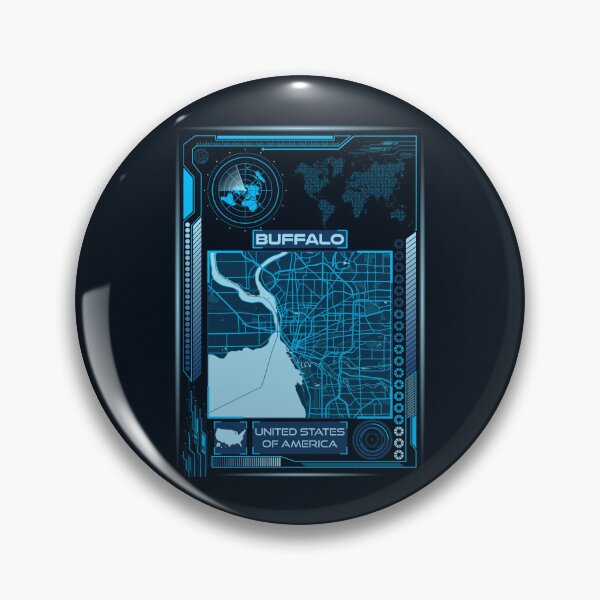 Item preview, BUFFALO MAP USA designed and sold by hatimelhag.