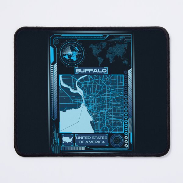 Item preview, BUFFALO MAP USA designed and sold by hatimelhag.