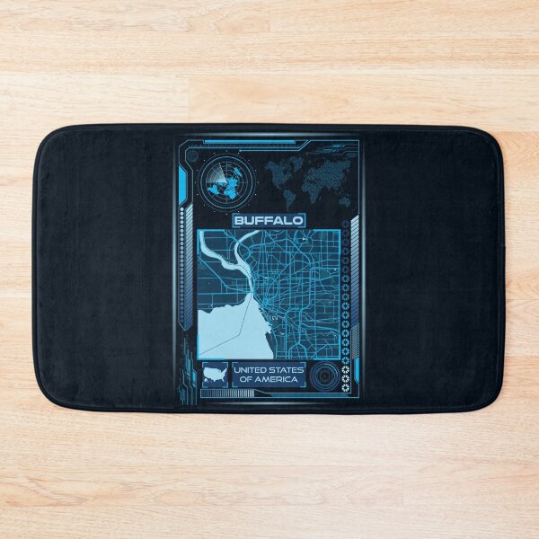 Item preview, BUFFALO MAP USA designed and sold by hatimelhag.