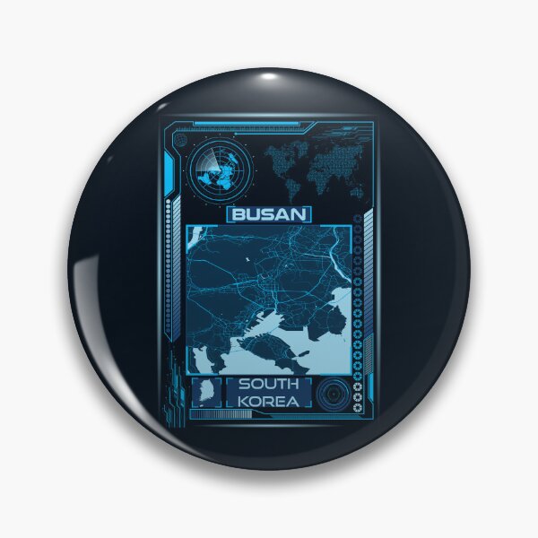 Item preview, BUSAN MAP SOUTH KOREA designed and sold by hatimelhag.