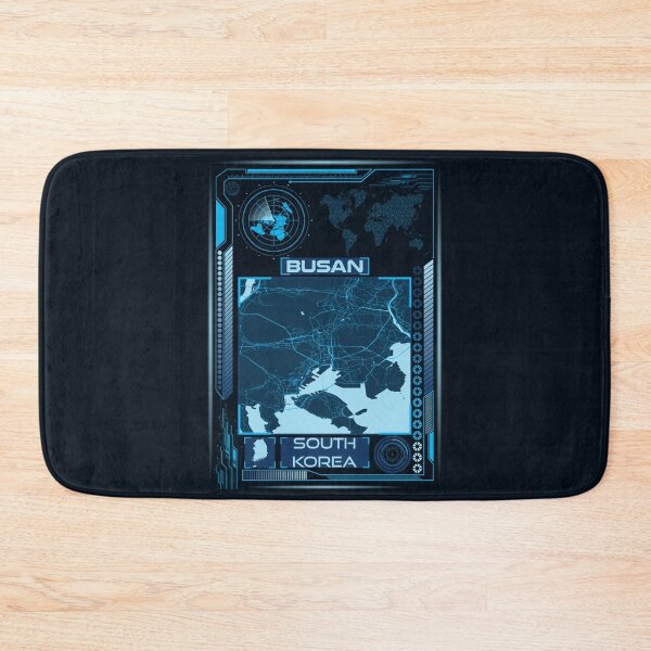 Item preview, BUSAN MAP SOUTH KOREA designed and sold by hatimelhag.