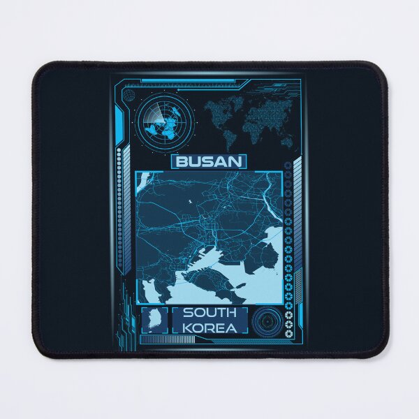 Item preview, BUSAN MAP SOUTH KOREA designed and sold by hatimelhag.