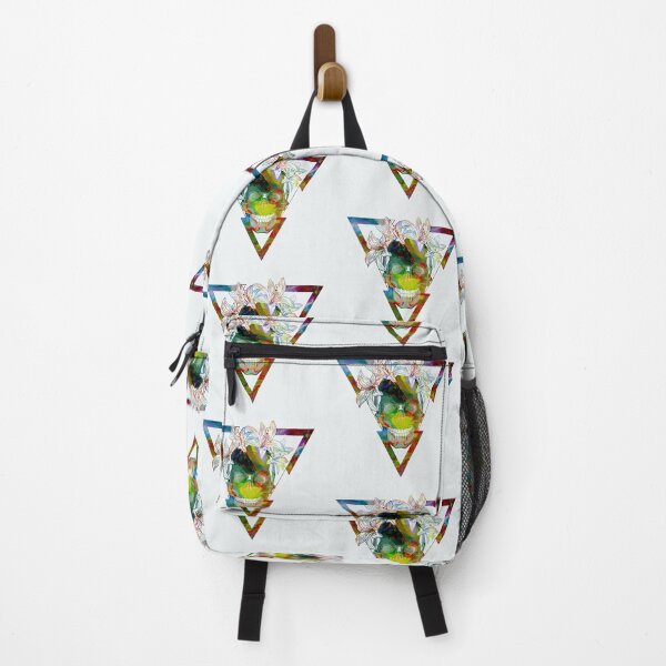 Item preview, Skull with Flowers in Triangle, Medical, Skeleton, Dentist, Nurse designed and sold by ArtKarisma.