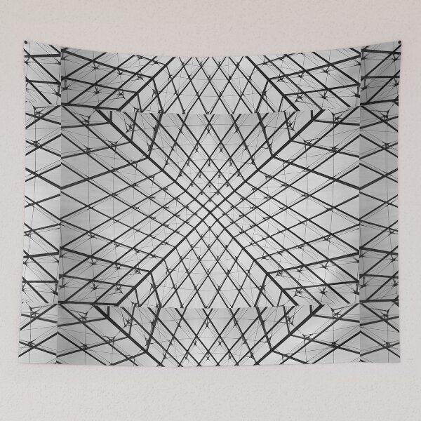Item preview, Louvre Museum peak pattern background designed and sold by BestDesign87.