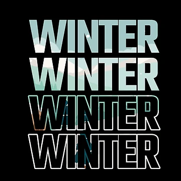 Artwork thumbnail, Winter - Lattering by ReezaGraphic