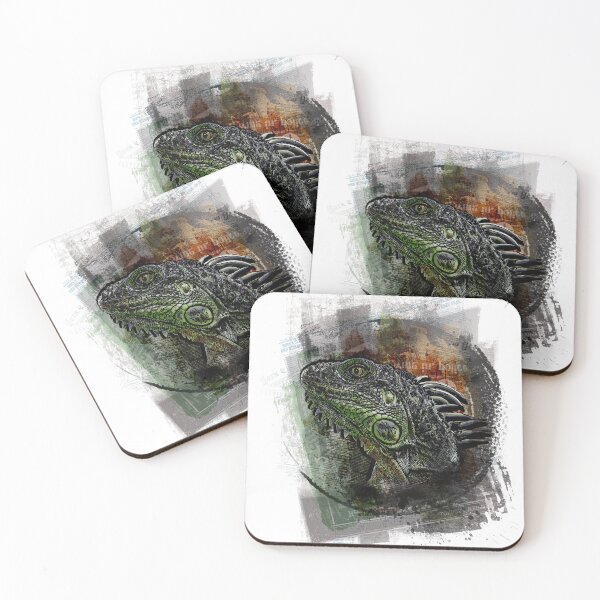 Item preview, Green Iguana portrait designed and sold by ranker666.