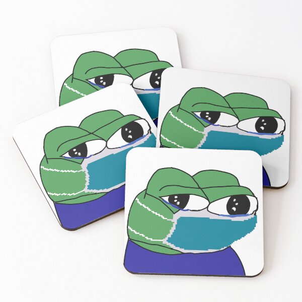 Item preview, Mask Pepe  designed and sold by TheMemesLord.