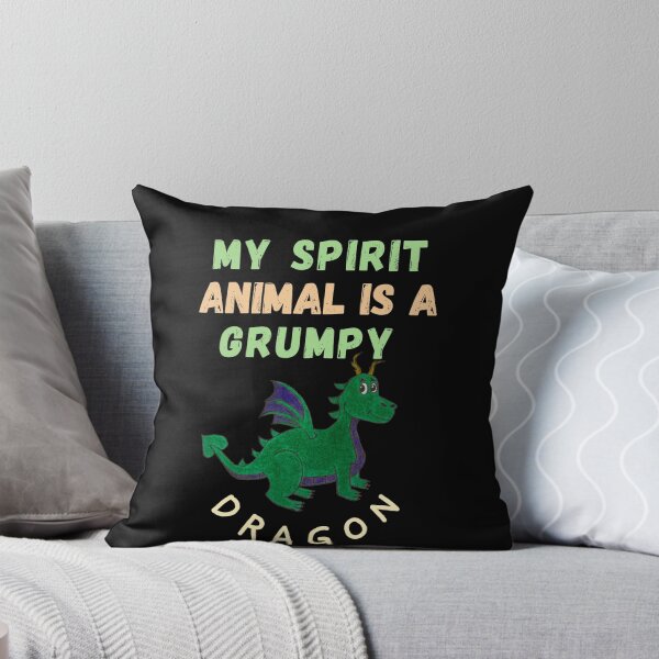 Item preview, my spirit animal is a grumpy dragon designed and sold by zakariyae.