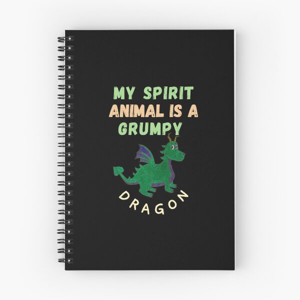 Item preview, my spirit animal is a grumpy dragon designed and sold by zakariyae.