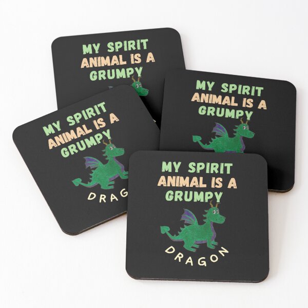 Item preview, my spirit animal is a grumpy dragon designed and sold by zakariyae.