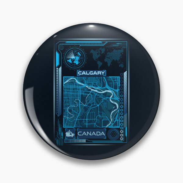 Item preview, CALGARY MAP CANADA designed and sold by hatimelhag.
