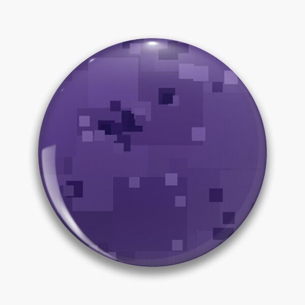 Item preview, Gentian Violet Square Pixel Color Accent designed and sold by SaraValor.
