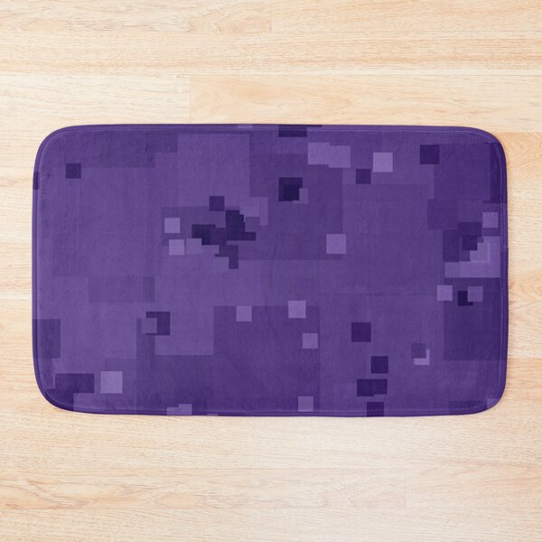 Item preview, Gentian Violet Square Pixel Color Accent designed and sold by SaraValor.